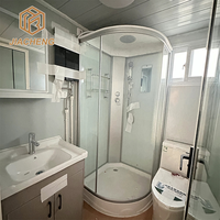 Casa Modular de Acero Expandible de 20 Pies, Altamente Prefabricada y Lista para Usar, Adecuada para Familias, Hoteles y Casas de Campo