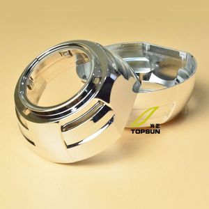 ฝาครอบเลนส์ LED ทรงกลม วัสดุ PC แบบเว้า-นูน สำหรับไฟรถยนต์ Topsun - Product Image 1