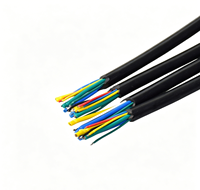 Longueur personnalisée 9 broches YRNOVA YR-3 + 6 IP66 boîtier en PVC étanche câble de connecteur de vélo EBike Contacts en laiton puissance d'extension de moteur