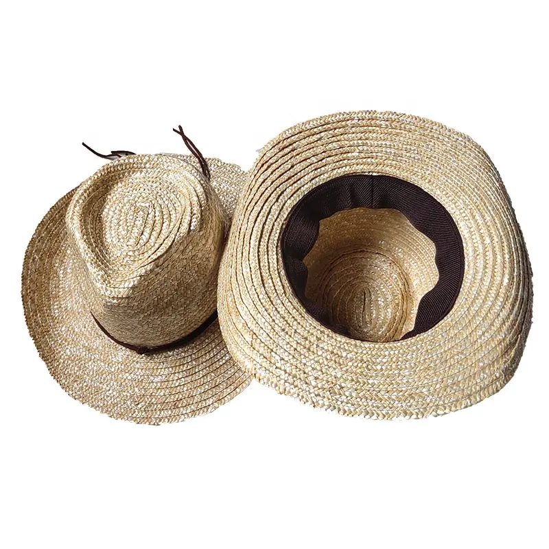 Large Brim Sunshade Straw Hat Summer Outdoor Fishing Hat Handmade Straw Preparation Men And Women Sunscreen Sun Hats