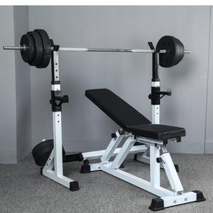 Banco Combinado para Entrenamiento de Fuerza con Soporte para Sentadillas y Press de Banca para Gimnasio - Product Image 6