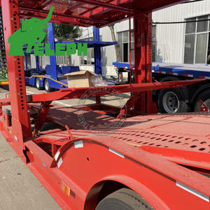 Remolque <span class=keywords><strong>Portacoches</strong></span> de Doble <span class=keywords><strong>Plataforma</strong></span> de 2 Ejes con <span class=keywords><strong>Plataforma</strong></span> Elevadora Hidráulica, ¡Gran Venta! - Product Image 5