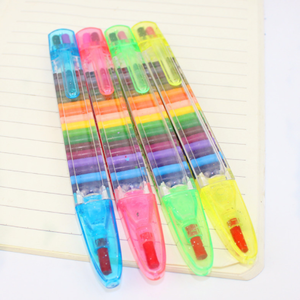 BECOL卸売 多色 クリエイティブ キュート クレヨン 無毒 20色 プライベートラベル キッズ クレヨン スティック 絵画用 - Product Image 6