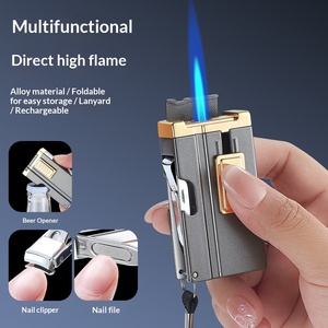 <span class=keywords><strong>Briquet</strong></span> multifonctionnel en métal, ouvre-bouteille, coupe-ongles, <span class=keywords><strong>briquet</strong></span> - Product Image 4