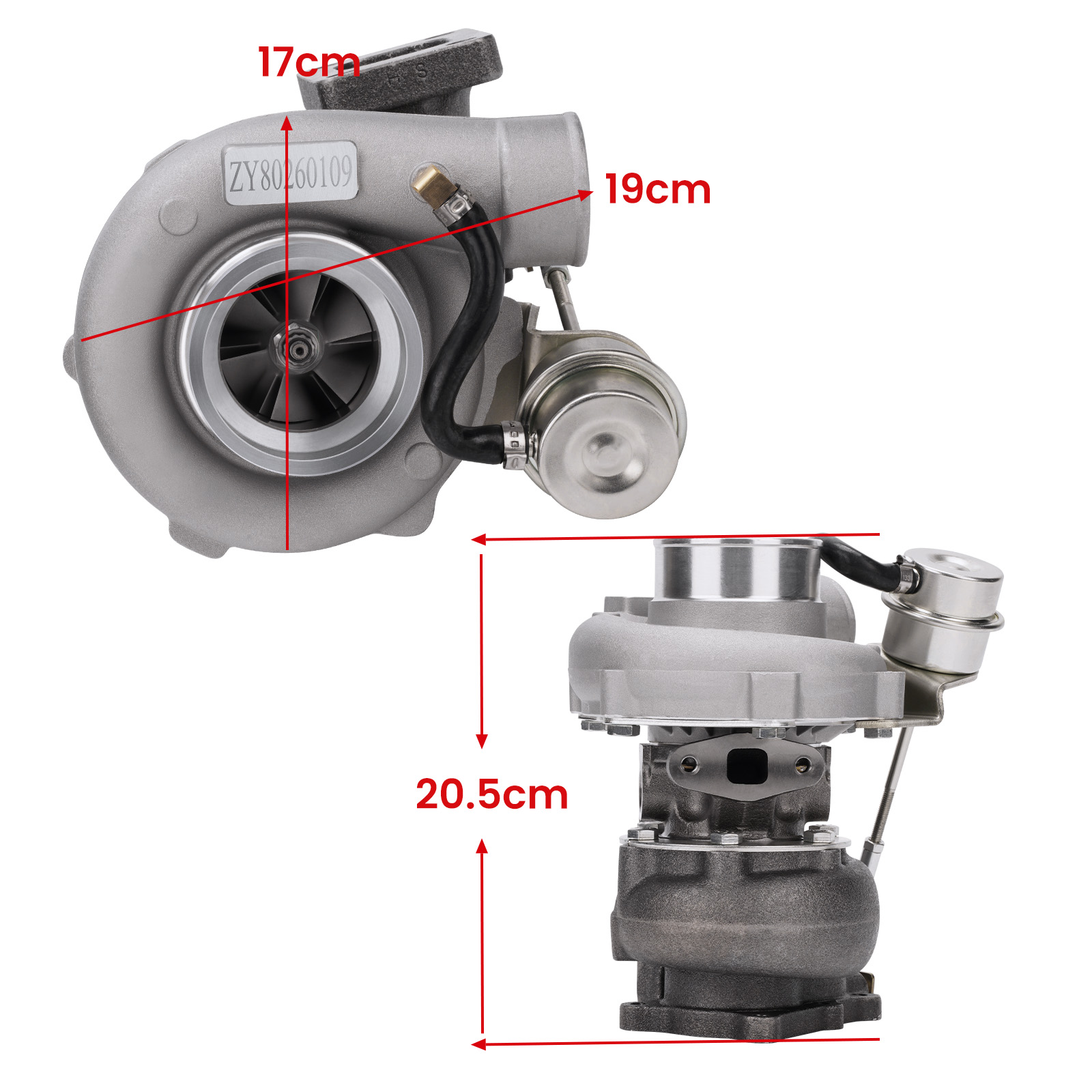 MaXpeedingrods Turbocharger for Nissan Skyline R32/R33/R34