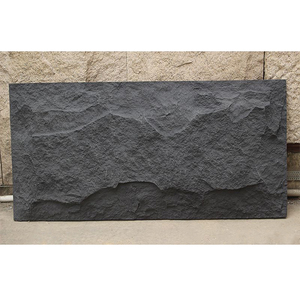 Precio de fábrica 1200*600mm moda PU piedra 3D Panel de pared piedra Artificial PU <span class=keywords><strong>roca</strong></span> para decoración de interiores Panel de pared - Product Image 1