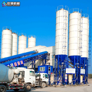 Nhỏ điện trạm trộn bê tông Máy trộn 25-35 Mini bê tông dây chuyền sản xuất giá cả cạnh tranh để bán - Product Image 4