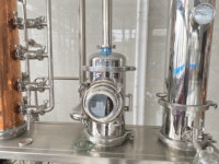 Distillateur d'alcool en cuivre à haute efficacité, production d'alcool, machine de distillation