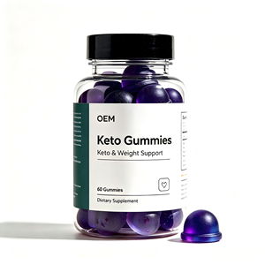 Gomitas Keto Source Factory, 30 Unidades, Favorecen el Metabolismo y el Control de Peso, Suplemento Dietético Vegano - Product Image 1