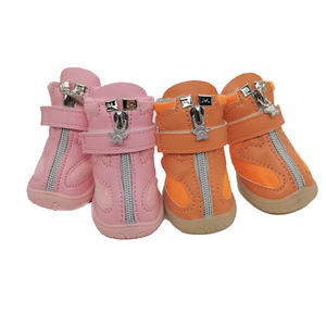 जेएमएल सुंदर कुत्ते जूते मेष कुत्ते के जूते सुंदर सर्दियों के पालतू कुत्ते जूते - Product Image 4