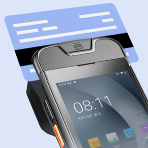 Đa chức năng mini di động POS Máy quét mã vạch cầm tay <span class=keywords><strong>Android</strong></span> <span class=keywords><strong>PDA</strong></span> được xây dựng trong giấy Máy in nhiệt với NFC Máy in POS - Product Image 5