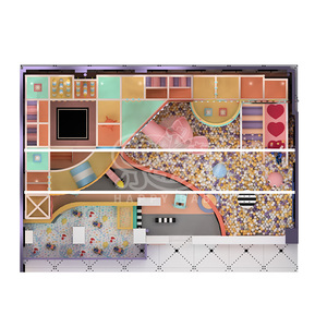 Aire de jeux éducative sur le thème des macarons personnalisée, zone pour enfants d'âge scolaire, jouets, aire de jeux intérieure pour tout-petits et bébés - Product Image 3