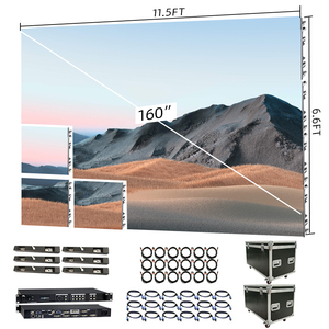 Stock Price 500X500mm Modular Design 3840Hz Video Wall <b>Panel</b> P3.91 Outdoor Rental LED Display <b>Screen</b> - Product Image 1