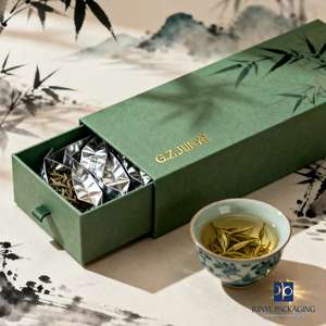 Expédition rapide Style <span class=keywords><strong>Ecrin</strong></span> Montre Coffret à vin Homme Automatique Pierre précieuse Mug aléatoire Chemise Emballage de thé en carton et papier - Product Image 2