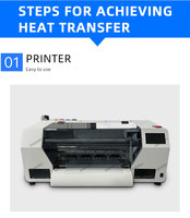 Chine Nouveau A3 PET Film T-shirt Machine d'impression textile Imprimante numérique DTF PET Film DTG Imprimante Offset A3 DTF Imprimantes