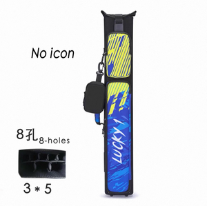 Custom Hand‑Made Pool Cue Case, 1/2 Big‑Head 9‑Ball Cue Bag, Large Capacity Portable Billiards Cue Storage Holder - Product Image 4