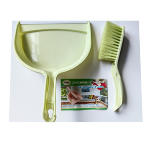 H4-2018 Set Paletta e Spazzola in Plastica Resistente con Setole Morbide e Manico in Plastica per Pulizie Domestiche - Product Image 1