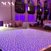 Plancher de danse LED étoilé de haute qualité NOVA à vendre