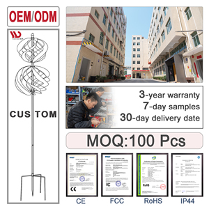 Kim loại năng động gió spinner không thấm nước sân vườn nghệ thuật trang trí cối xay gió Cổ Phần cho ngoài trời nghệ thuật trang trí nội thất - Product Image 5