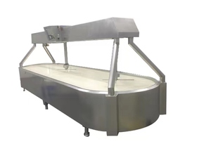 Gouda feta mozzarellaチーズボイラー練り低温殺菌機5003000L miesモールディングチーズバット - Product Image 6