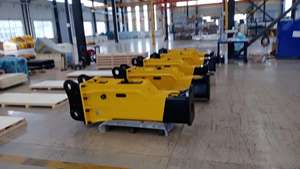 Hochwertiger Bagger brecher Hydraulischer Breaker <span class=keywords><strong>Hammer</strong></span> AMK680 AMK750 für den Bau zum Brechen von Steinen in der Maschinen industrie - Product Image 5