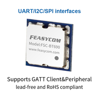 Modul Bluetooth 5.1 Low Energy Mini Dialog DA14531 2.4GHz Transceiver untuk Tag dan Pelacak Proximity