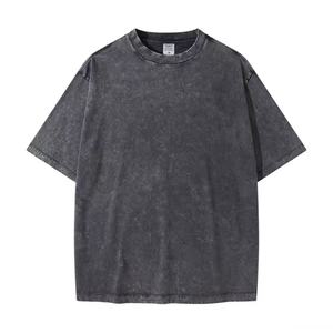 T-shirt Vintage Unisex Casual in Cotone 100% <span class=keywords><strong>Stile</strong></span> <span class=keywords><strong>Retrò</strong></span> con Stampa Fiocco di Neve Effetto Lavato Vestibilità Ampia - Product Image 1