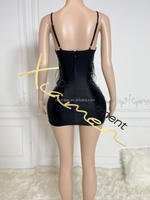 Ocstrade vêtements pour femmes 2024 Sexy dos nu col en V profond robe Bling strass jupe plumes vertes robe de bal robe de club courte