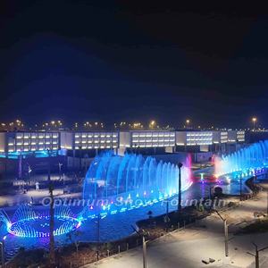 Grande Lagoa Artificial Kuwait Outdoor Boquillas Fuentes Danzantes Música Dança Água Fonte - Product Image 3