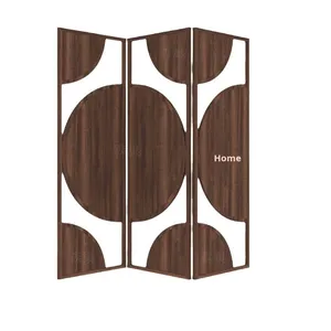 DISHI Écran de salon en <span class=keywords><strong>bois</strong></span> simple pliable de style français antique, décoration de lumière d'entrée de luxe, moderne, <span class=keywords><strong>vintage</strong></span>, rétro - Product Image 5