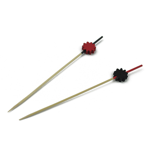 Décoration Colorée Naturelle Fleurs Perle Bambou <span class=keywords><strong>Pique</strong></span> <span class=keywords><strong>Brochette</strong></span> Bâton - Product Image 3