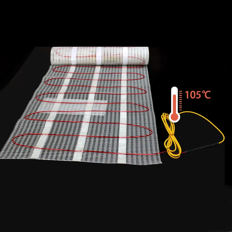 Complete specifications Fearless of acid and alkali Electric heating cable Constant temperature Heating cable mat