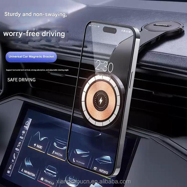 For Magsafe Car Mobile Holder with Wireless Charging Vent Mount Phone Holder for Cars