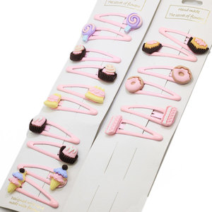 14*48มม.ขนมหวานรูปร่างเช่น Tiny Miniature ลูกปัด Hairpin สำหรับเด็ก/หญิง/ผู้หญิงทุกวันผมความงามตกแต่ง - Product Image 4