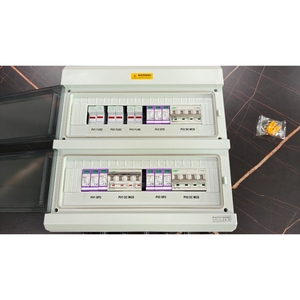 600V DC SPD 3P 6-입력 6-출력 태양 서지 보호 PV 결합기 상자