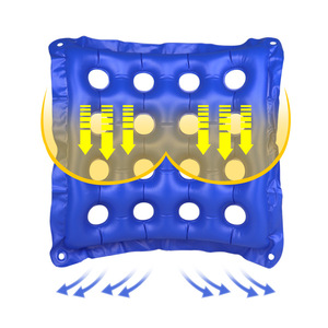 KS <b>Inflatable</b> <b>Seat</b> <b>Cushion</b> Oblong Hips Support Health Massage Office Wheelchair Use - Product Image 1