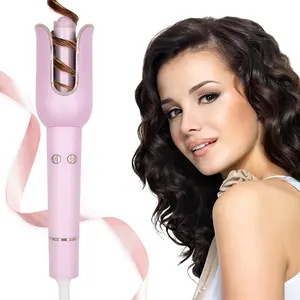 2024 New Product Magic Hair Curler Iron LED Electric Customized Tourmaline Automatic PTC 50W Curlers 110-240V