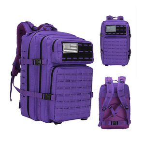Mochila Táctica de Camuflaje Molle Personalizada, Impermeable, Informal, Deportiva, de Poliéster, para Senderismo, Caza y Excursionismo - Product Image 5