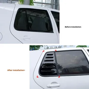 Persianas para Automóvil Aptas para Volkswagen Golf 4 MK4 1997-2006, Ventana Triangular, Adhesivo para Automóvil, Accesorios de Modificación Exterior - Product Image 2