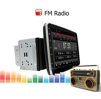 Personnalisation 9 "10" 4core 8core 1din Double Din Android 11 128gb 64gb Universel Rotation Auto Lecteur Stéréo de Voiture