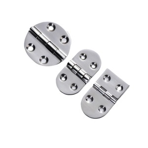 Stainless Steel 316 Door Hinge Oval Marine Hardware For Boat <b>Yacht</b> Replacement Repair - Product Image 1