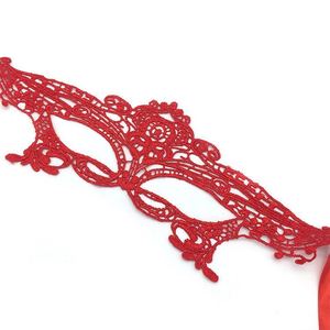 Masques de fête d'<span class=keywords><strong>Halloween</strong></span> effrayants pour femmes, masques oculaires transparents en dentelle, accessoires de costume en tissu pour bal masqué - Product Image 5