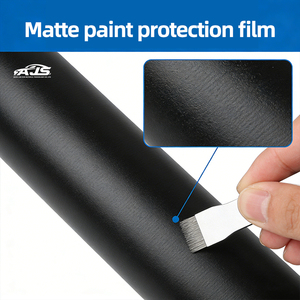 <span class=keywords><strong>Vinilo</strong></span> Mate Negro para Envolver Automóviles, Compatible con Camionetas, Película Protectora de Pintura para Carrocería de Vehículo, PVC Mate Negro - Product Image 3