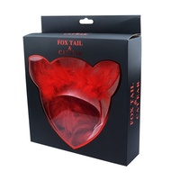 Ensemble de plugs anaux en forme de queue de renard, en métal, pour adultes, SM, fétiche, jouet sexuel