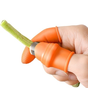 Juego de cuchillos pequeños de acero inoxidable para recoger verduras, herramienta para pelar pulgares, pimienta, flores, ajo, pellizco de uñas, pulgar-PP - Product Image 5