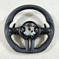 Maßgefertigtes Vibrations-Lederlenkrad für BMW M3 M5 F20 F22 F23 F30 F33 F34 X1 F48 X5 F15 X3 F25 F10 E90 E70 E84 F13