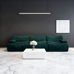 Milan Thiết Kế Tối Giản Lụa Len Bọc Cắt <span class=keywords><strong>Sofa</strong></span> Thiết Lập Cho Phòng Khách Lớn Với Chân Không Nén Miếng Bọt Biển Làm Đầy - Product Image 5