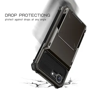 Funda Protectora CHAOYIDIAN 2 en 1 con Ranuras para Tarjetas, Resistente a Impactos, para <span class=keywords><strong>iPhone</strong></span> 17E/17 Pro Max/16/15/14 Plus/<span class=keywords><strong>13</strong></span>/12 - Product Image 6