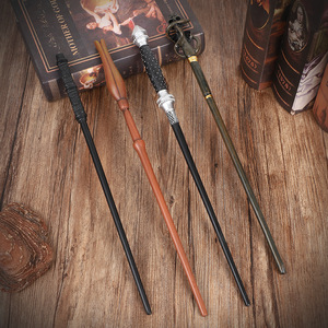 Baguette magique Harry Potter bleue avec estampage or, coffret cadeau, baguette magique d'Hermine, baguette magique de Dumbledore, cadeau d'anniversaire - Product Image 4