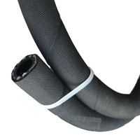 Tuyau en caoutchouc tressé AN12 KFAFINENE, haute performance, non conducteur, résistant à l'huile, noir, à raccord rapide, -40°C~+120°C, pour la course